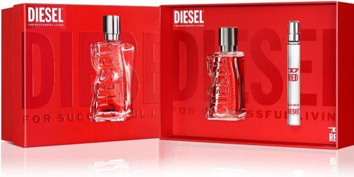 Actual product image Diesel D Red 50 Ml - Men's Fragrance (Eau de toilette, 50 ml)