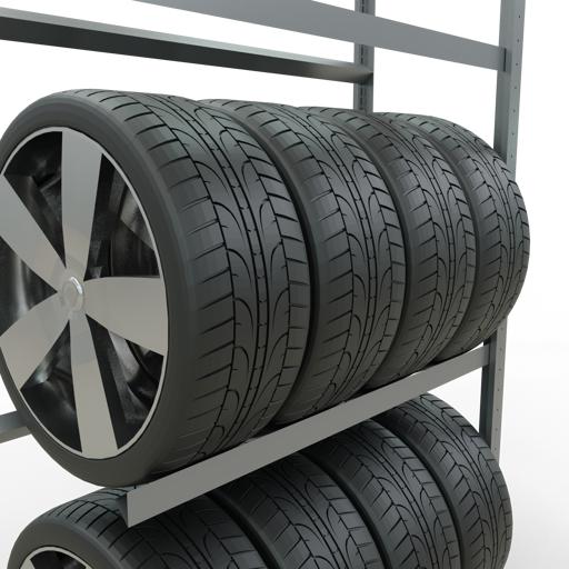 Actual product image Schulte Lagertechnik MULTIplus151 add-on wheel rack