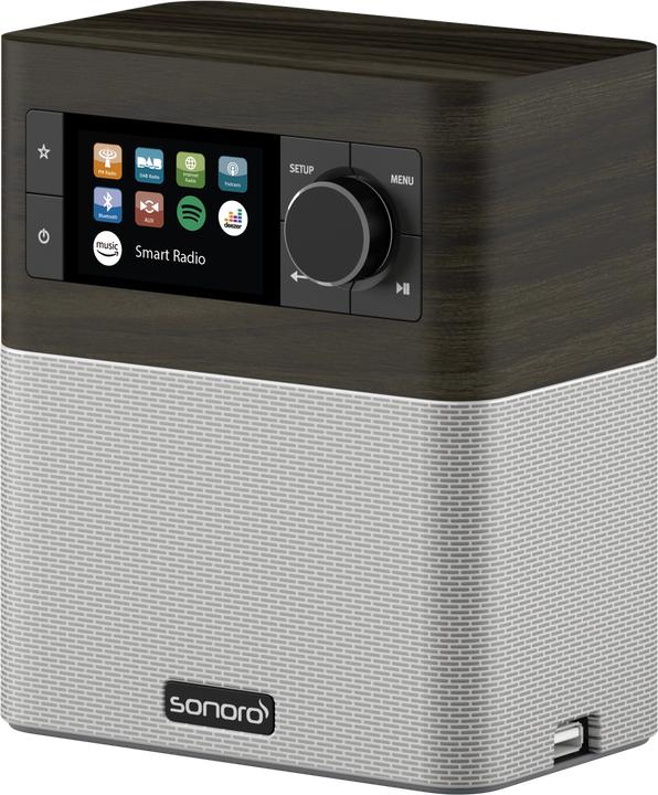 Sonoro Stream (Web radio, DAB+, FM, Bluetooth, Wi-Fi)