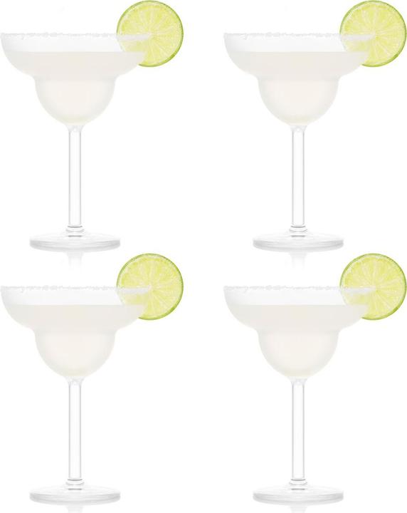 Produktbild Bodum 4 Margarita-Gläser aus resistenten und wiederverwendbarem Kunststoff (Margarita Gläser)