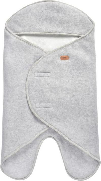 Actual product image Beaba Babynomade double fleece 0-6 M. grey/white