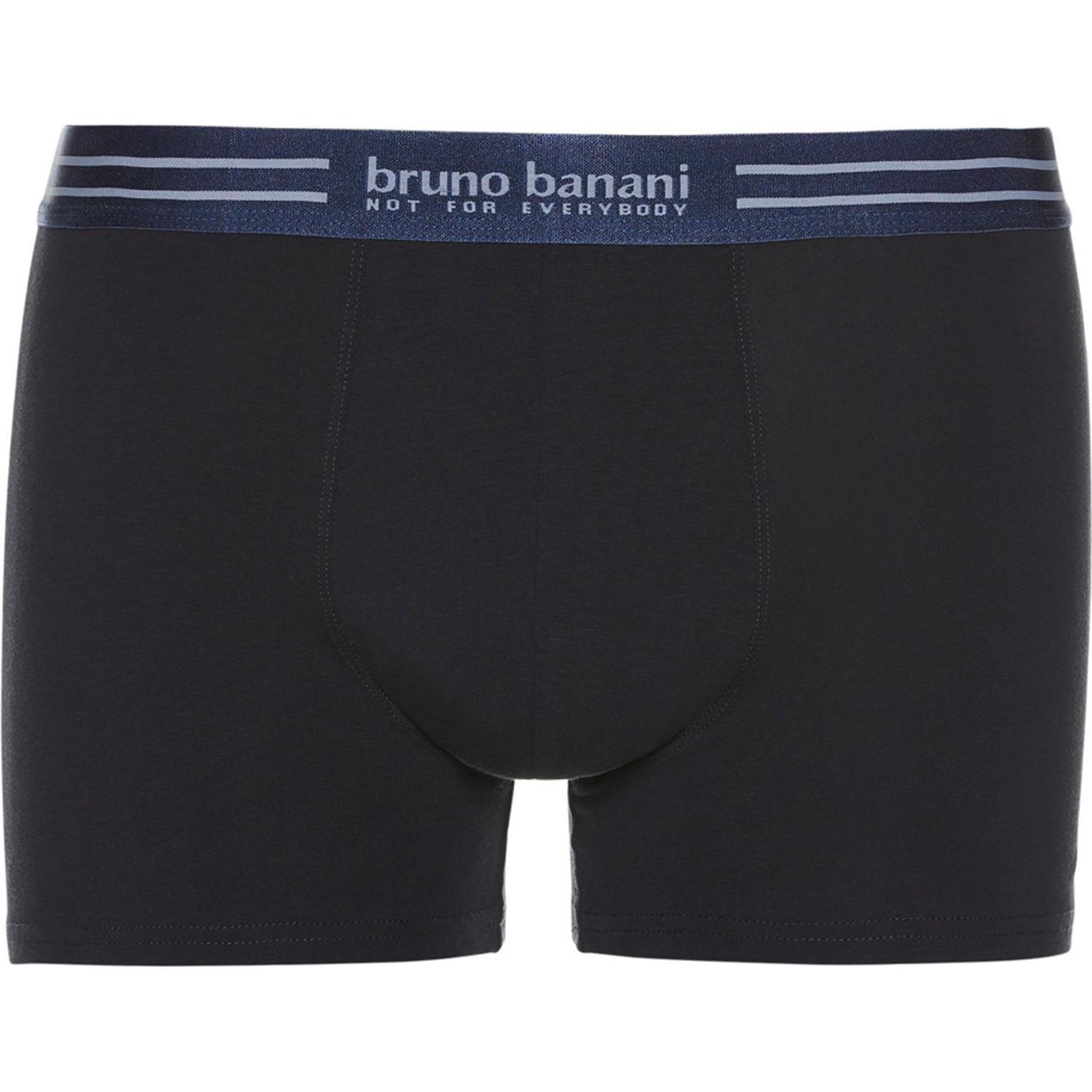 Thumbnail - Bruno Banani, Herren, Unterhosen, Boxershort Casual Figurbetont, Mehrfarbig, (S, 3er Pack)