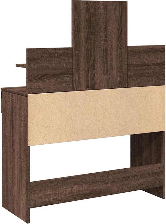 Actual product image VidaXL Dressing table with LED (100 x 40 x 130 cm)