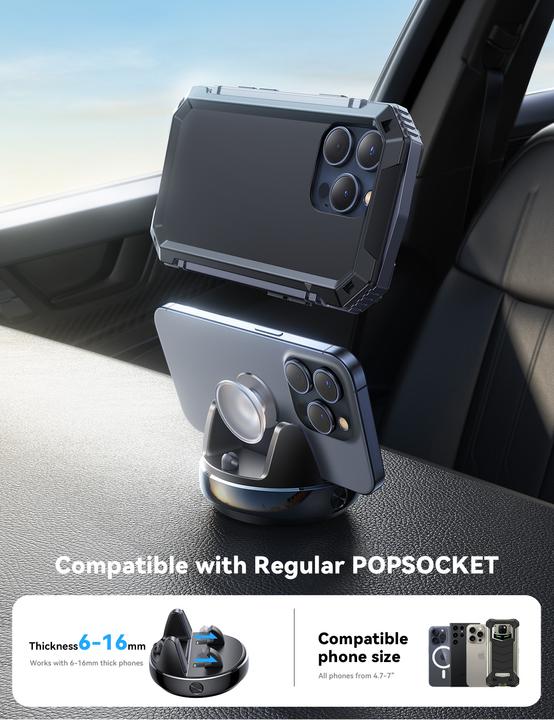 Produktbild Joyroom JR-ZS330 Dundun No.3 vehicle-mounted bracket black