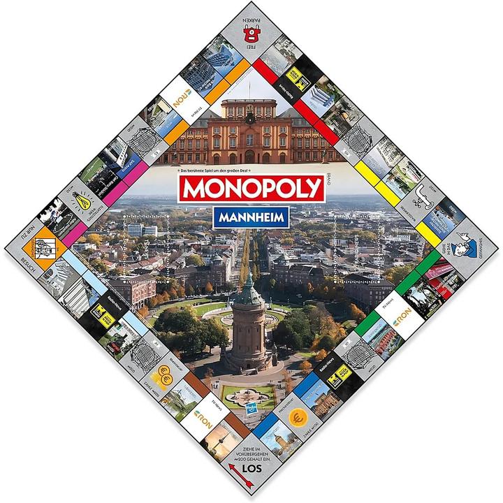 Produktbild Winning Moves Merc Monopoly - Mannheim Brettspiel (Deutsch)