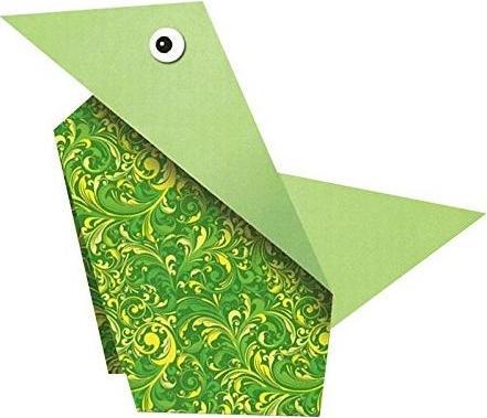 Produktbild Ursus Desinpapier Faltblätter 'Jade' 100g/qm 20x20cm VE=50 Blatt sortiert 10 Designs (100 g/m², 50x)