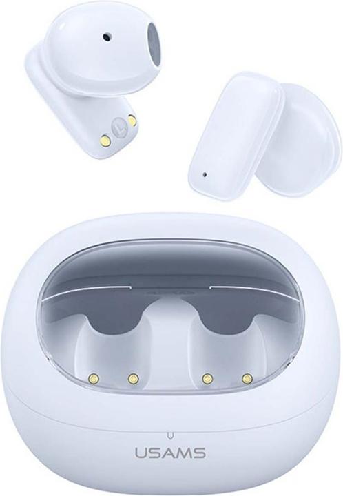 Actual product image Usams Słuchawki Bluetooth 5.3 TWS TD Series bezprzewodowe niebieski/blue BHUTD02 (TD22) (5 h, Wireless)