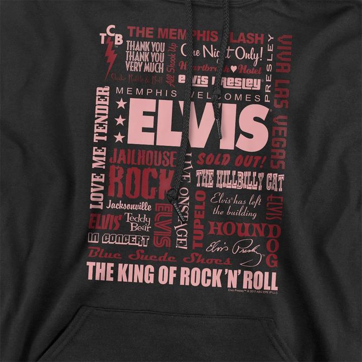 Produktbild Elvis Whole Lotta Type Kapuzenpullover (L)