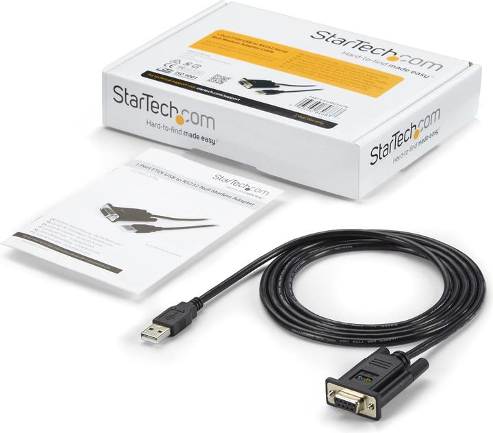 Actual product image StarTech USB To Serial Dce Adapter (1.70 m)