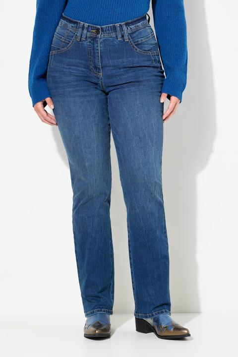 Immagine prodotto Ulla Popken Jeans modello Mary con taglio della gamba ampio e cinque tasche (42)
