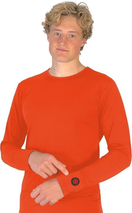 Actual product image Glovii GJ1RS Shirt/Top Blouse Round Neck Long Sleeve Elastane, Polyester (S)