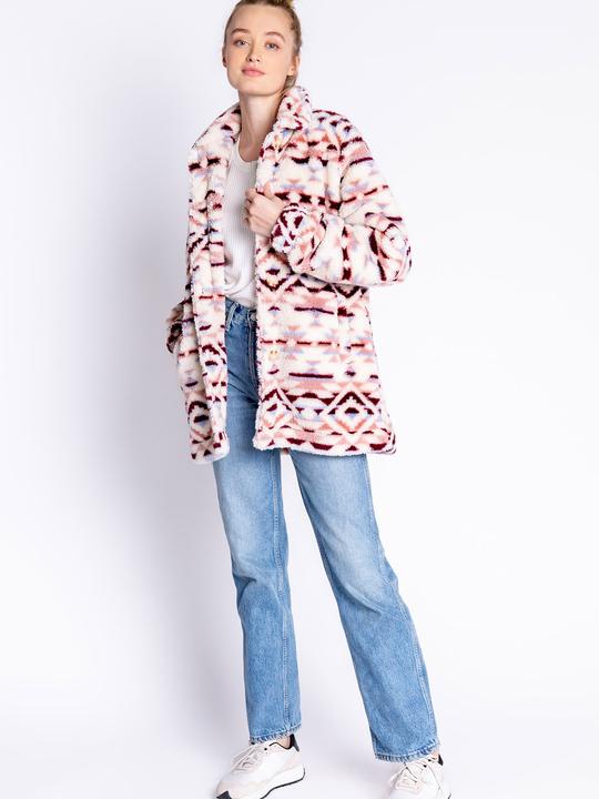 Immagine prodotto Pj Salvage Giacca in felpa Cozy Shacket (S)