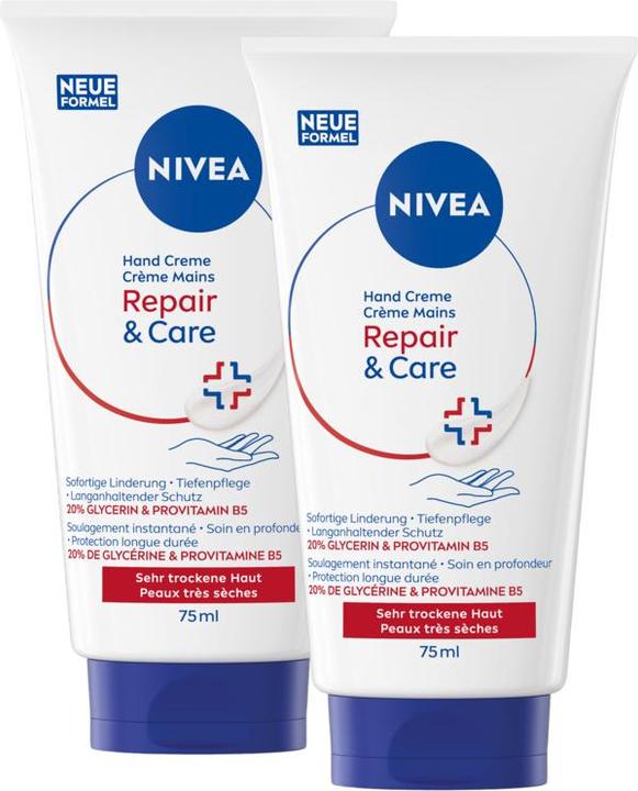 Produktbild NIVEA Repair & Care Hand Creme DUO (150 ml)