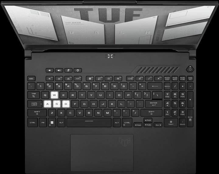 Image du produit ASUS TUF Dash F15 RTX 3060 (15.60", Intel Core i7-12650H, 16 Go, 1000 Go, CH)