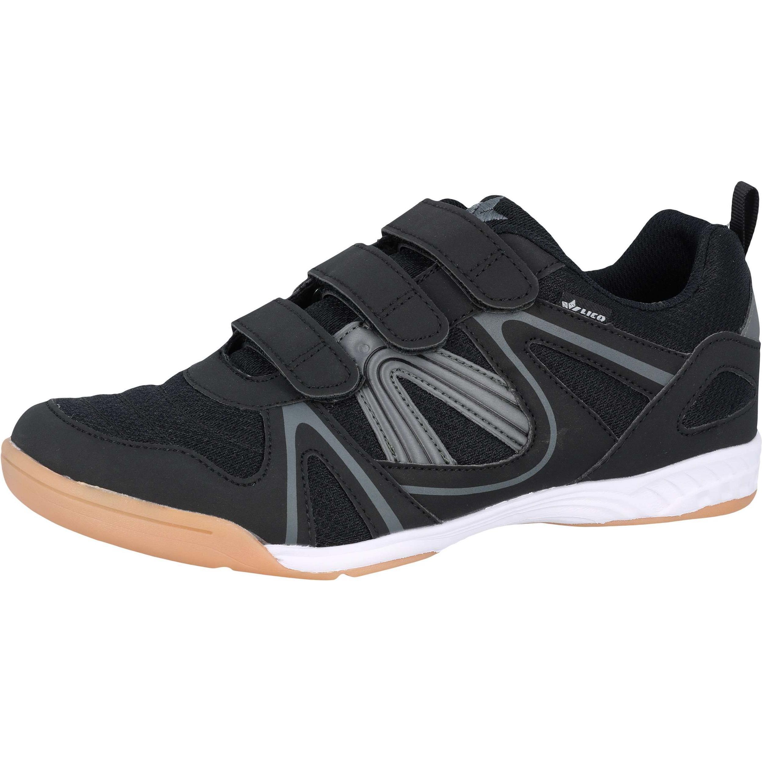Lico, Herren, Hallenschuhe, Fit Indoor V (41), Schwarz