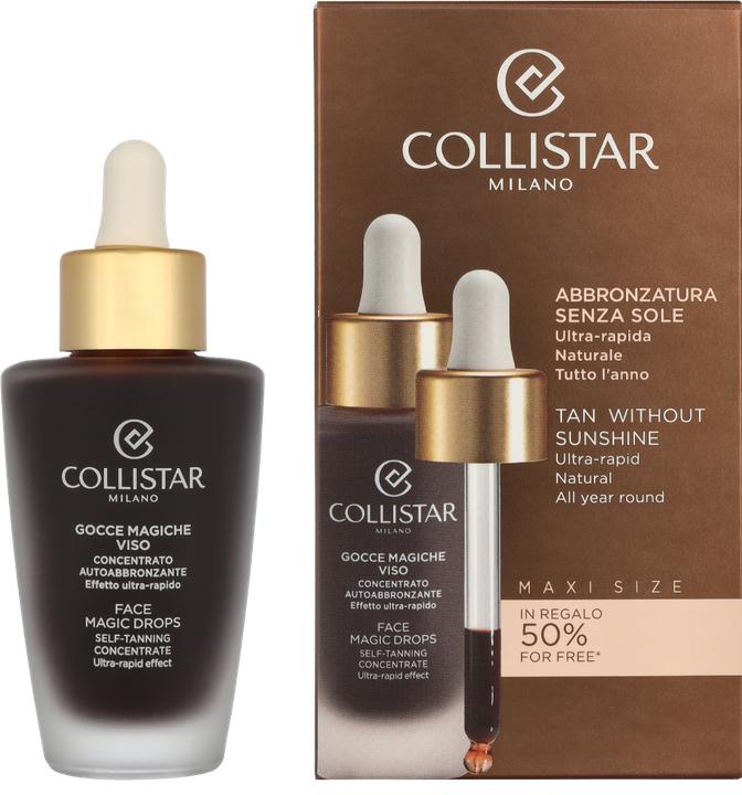 Actual product image Collistar Tan Without Sunshine Face Magic Drops (Self tanning foam, 50 ml)
