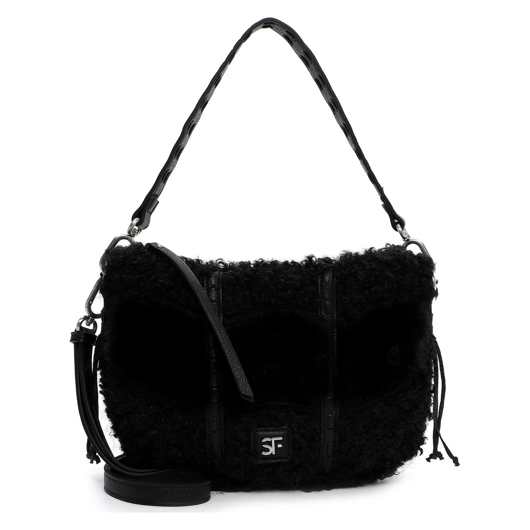 Suri Frey, Damen, Handtasche, Beutel Sfy Resy, Schwarz