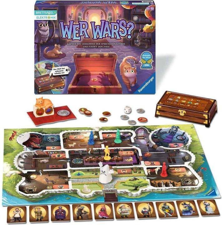 Productafbeelding Ravensburger Wer war's? (Duits, 2 - 4 Spelers)