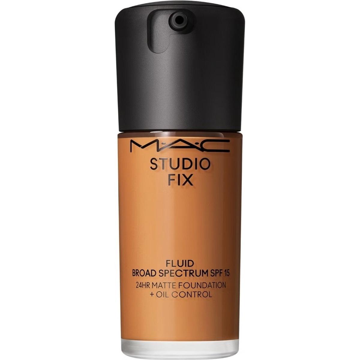 Mac Cosmetics , Fondotinta, Studio Fix Fluid Fond De Teint Protezione Solare Fattore 15 (Re) C8-F (C8-F)