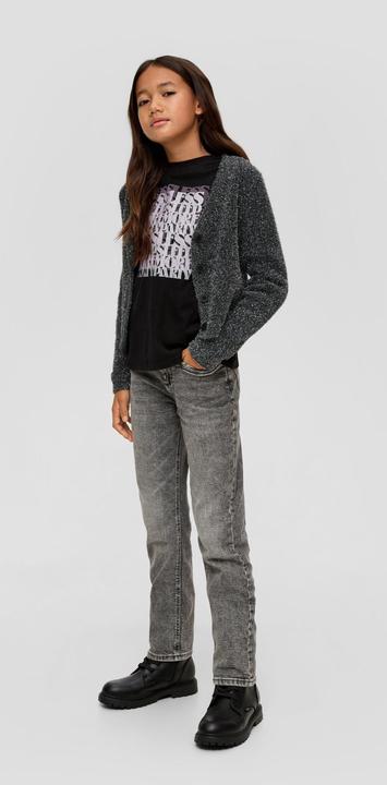 Produktbild s.Oliver Strickjacke Cardigan mit V-Ausschnitt (M)
