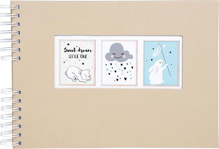 Image du produit Exacompta Kit Scrapbooking Album 50 pages blanches - Faune (32 x 22 cm)