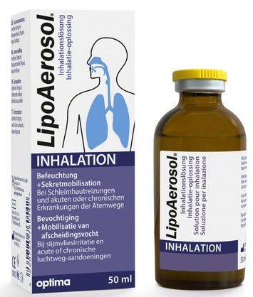Actual product image LipoAerosol Inhalationsloesung Fl 50ml