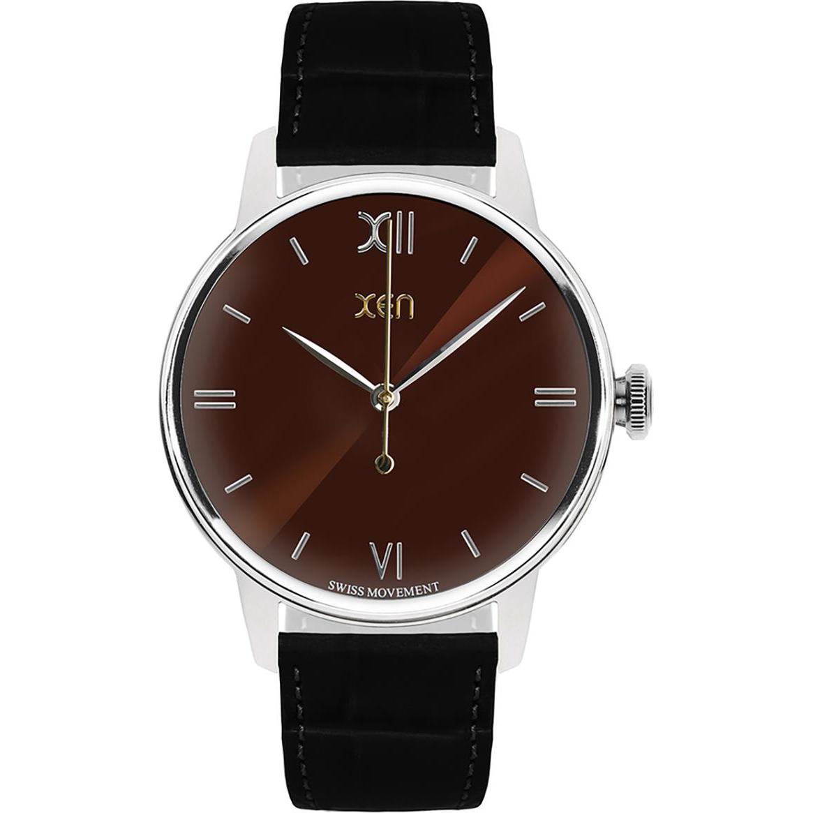 Xen, Armbanduhr, Armbanduhr Classic XQ0304, Schwarz, (Analoguhr, 41 mm)