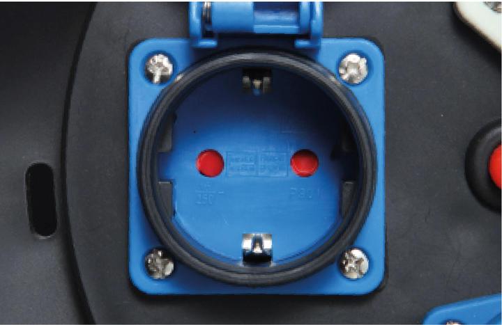 Produktbild Brunner Drummer Rubber (3x2.5mm) 25m-CEE+4 Schuko (25 m, 2.50 mm²)