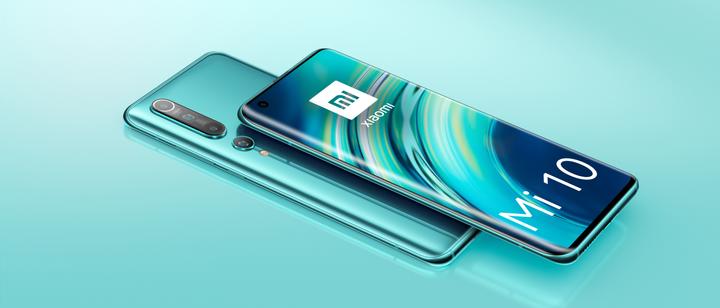 Produktbild Xiaomi Mi 10 (256 GB, Coral Green, 6.67", Single SIM, 108 Mpx, 5G)
