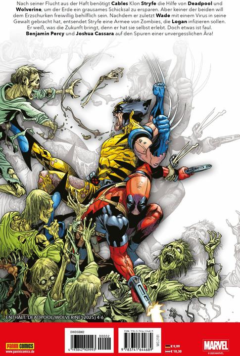 Produktbild Panini Deadpool/Wolverine (Deutsch, Benjamin Percy, Joshua Cassara, Michael Strittmatter, 2025)