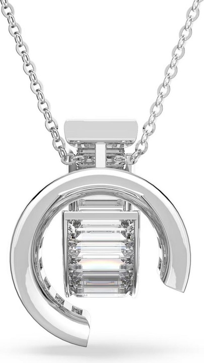 Produktbild Swarovski Matrix Halskette Silber (Swarovski Metall, 65 cm)