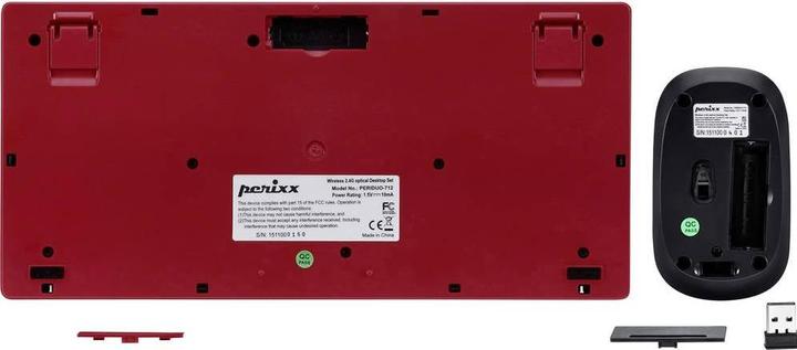 Actual product image Perixx PERIDUO-712BDE (EN) black (DE, Wireless)