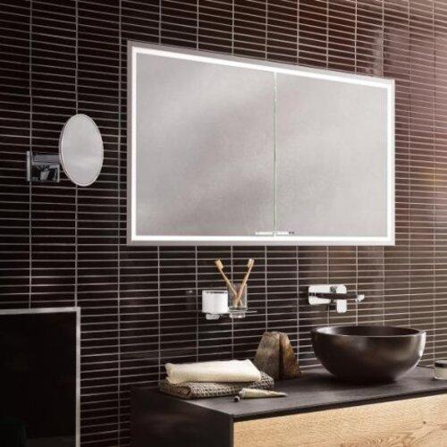 Produktbild Emco asis prestige 2 Lichtspiegelschrank, Unterputzmodell, 915mm, breite Tür rechts