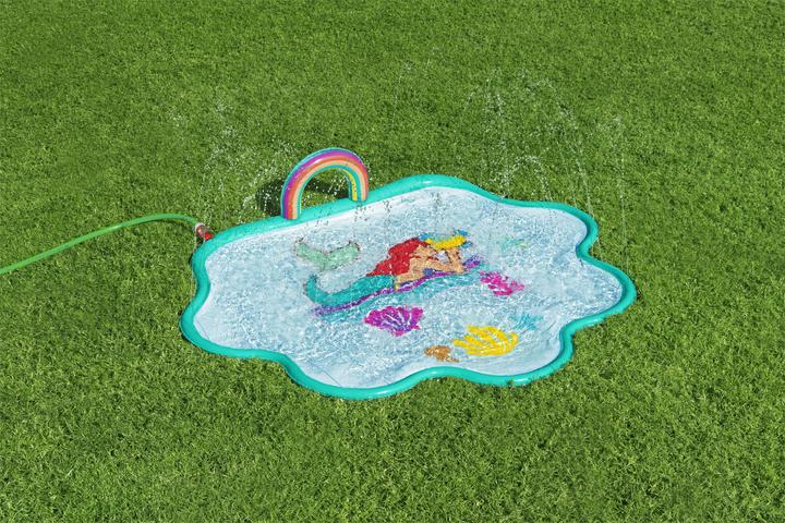 Actual product image Bestway Disney® Little Mermaid water mat 163 x 145 cm