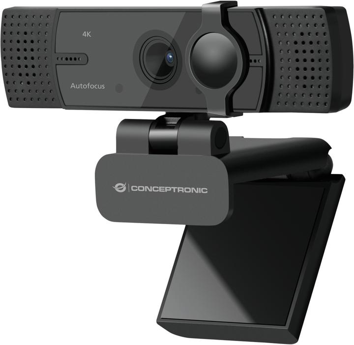 Image du produit Conceptronic Webcam AMDIS -UltraHD autofocus avec double microphone (8.60 Mpx)