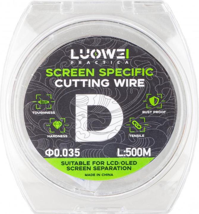Luowei Molybdenum Wire, 0.035mm, 500m