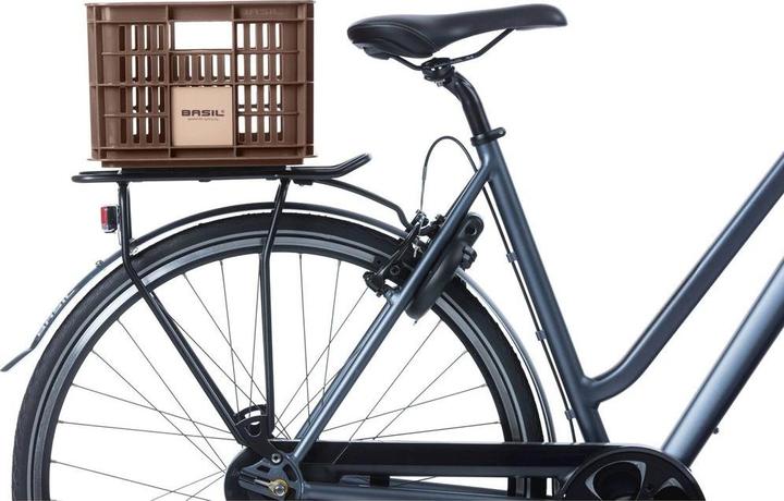 Produktbild Basil Fahrradkiste S,17.5L, recycelter Kunststoff,moss green (17.50 l)