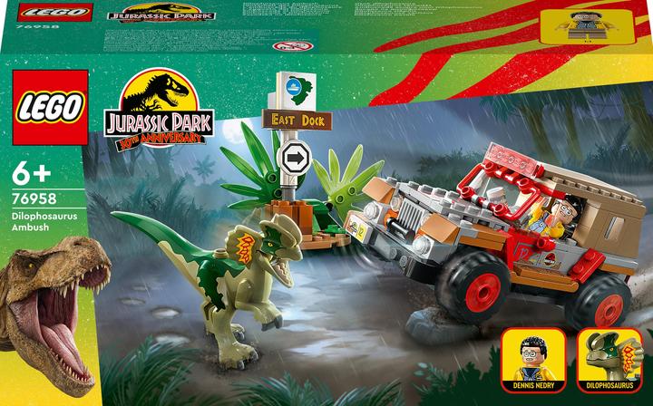 Actual product image LEGO Ambush of the Dilophosaurus (76958, LEGO Jurassic World)