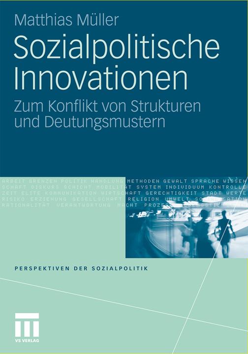 Produktbild Sozialpolitische Innovationen (Deutsch, Matthias Müller, 2011)