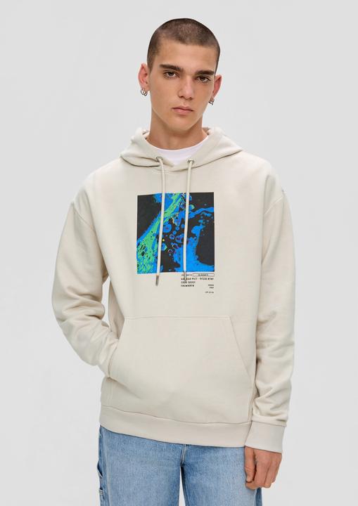 Produktbild s.Oliver Sweatshirt Sweatshirt mit Grafikprint (XXL)