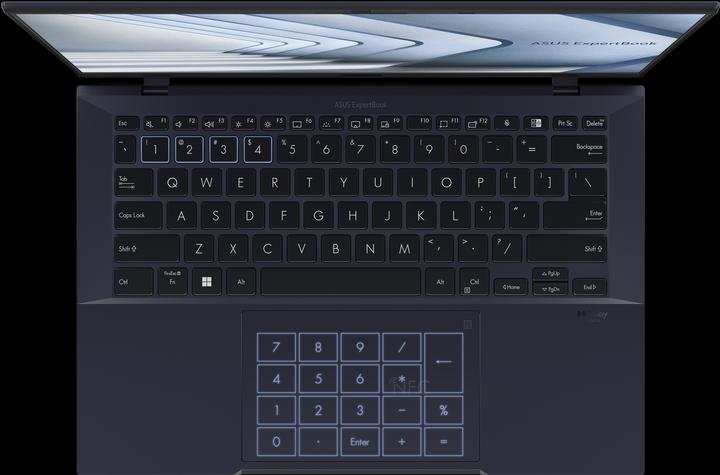 Produktbild ASUS B9403CVAR-KM0879Z C7-150U BLACK (14", Intel Core 7 150U, 32 GB, 1000 GB, CH)