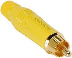 Produktbild Amphenol RCA Connector Male in Yellow