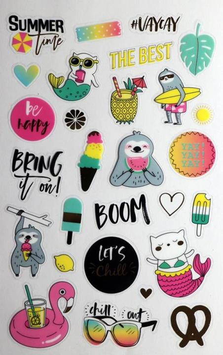 Produktbild Folia Sticker-Buch, Summer Fun