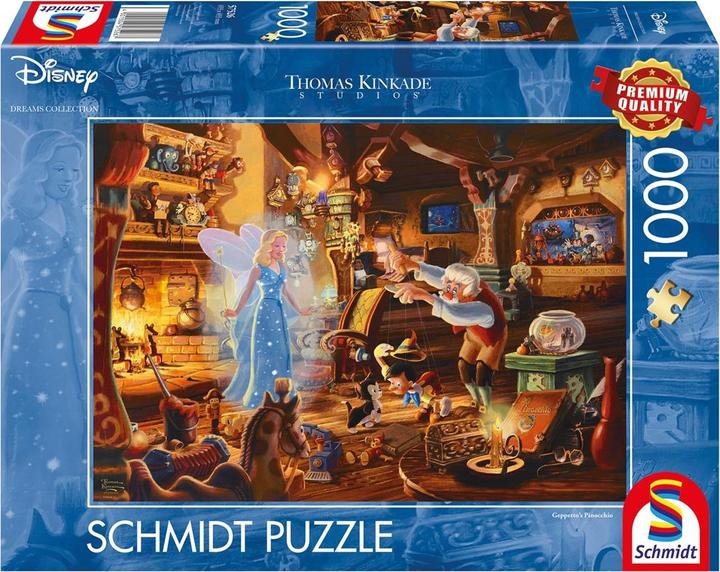 Immagine prodotto Schmidt Spiele Geppetto's Pinocchio (1000 pezzi)