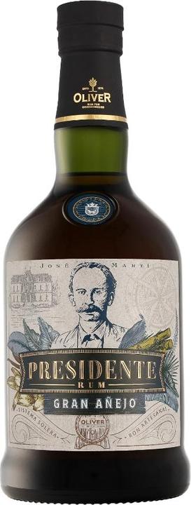 Presidente Marti Gran Añejo Ultra Premium Rum 40% Vol. 0,7l