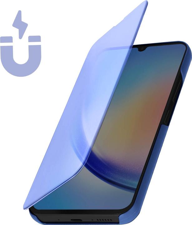 Actual product image Avizar Clear View Standing Cover Series (Samsung Galaxy A34 5G)