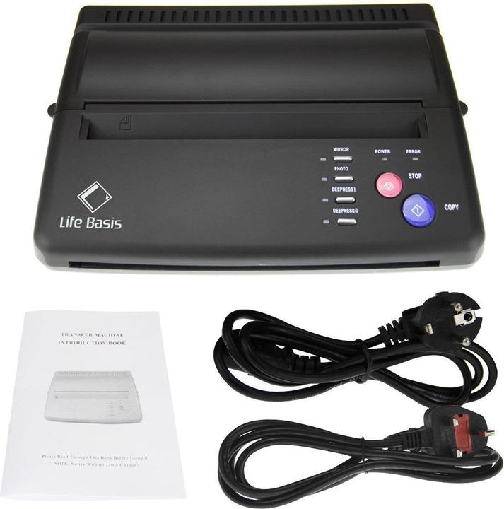 Actual product image LifeBasis Tattoo machine (Thermal printing, Colour)