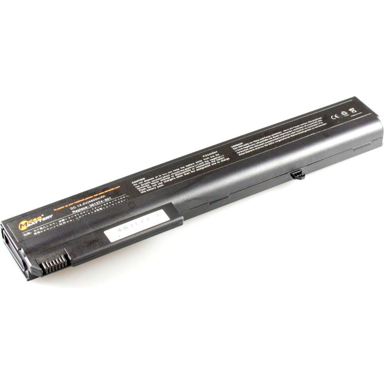 CoreParts MBI1631 Notebook-Akku für HP (8 Zellen, 4800 mAh), Notebook Akku, Schwarz
