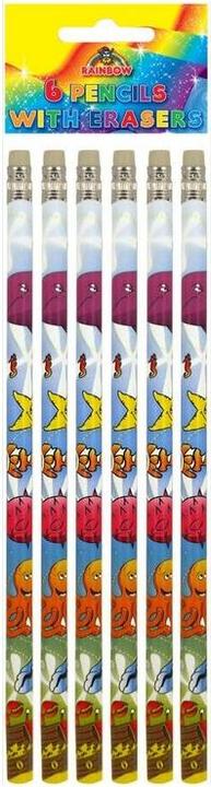 Immagine prodotto Henbrandt Pastello arc-en-ciel con gomme (confezione da 6) (6 x)