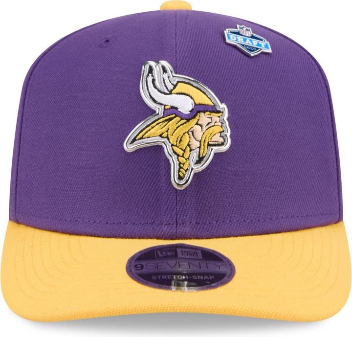Actual product image New Era 9Seventy Stretch-Snap Cap Draft Minnesota Vikings (One size)